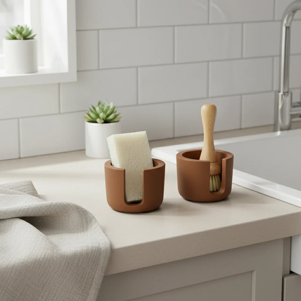 Lot De 2 Porte Éponge En Diatomite 6