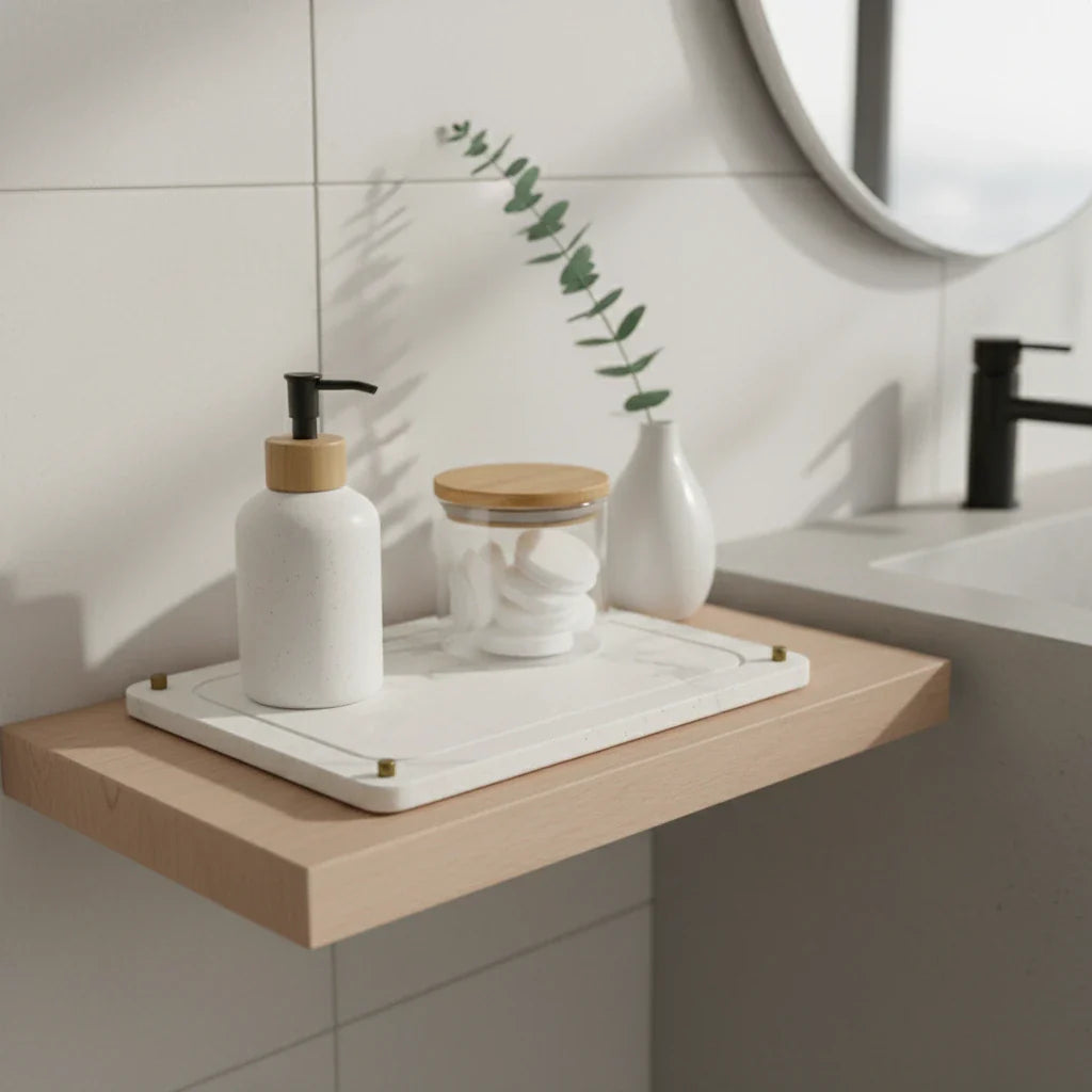 Organisateur De Salle De Bain Diatomite Marbre 4