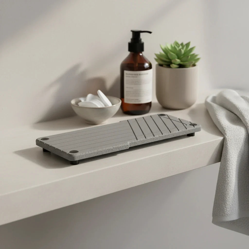 Rangement En Diatomite Gris 3