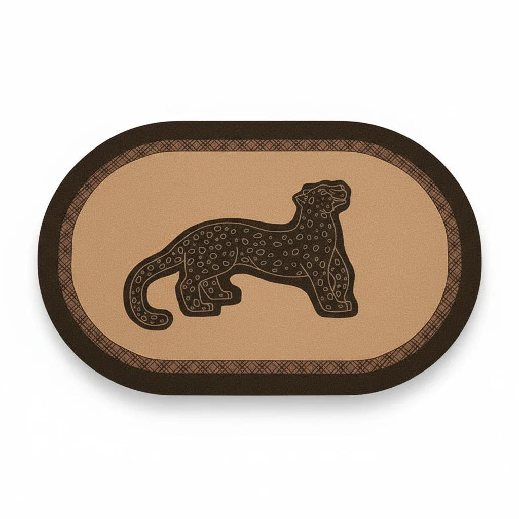 Tapis De Bain Léopard 1