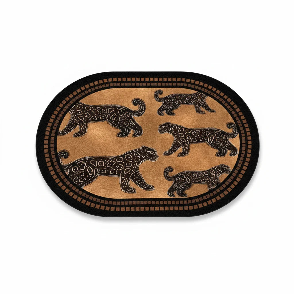 Tapis De Bain Léopard 3