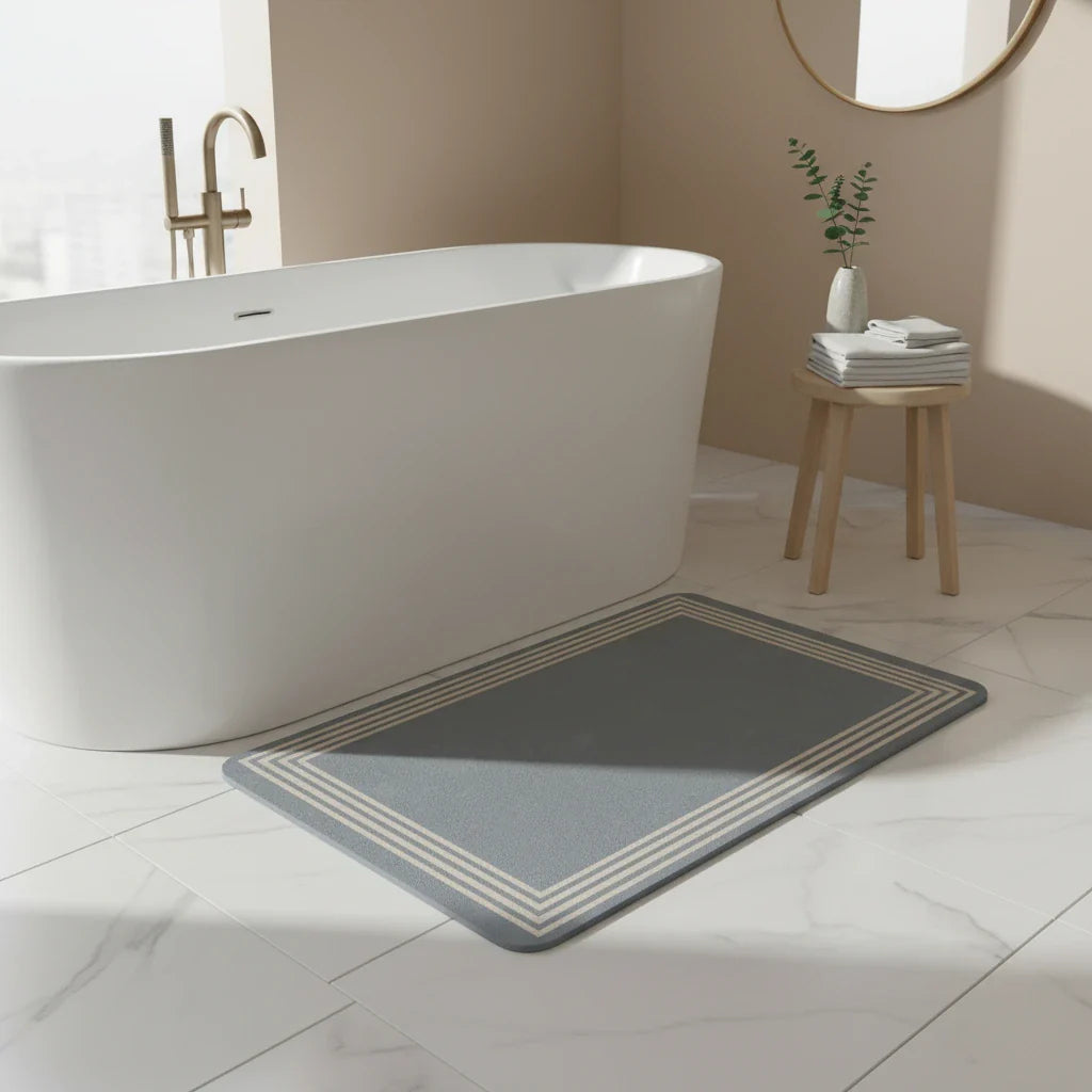 Tapis De Bain Gris 6