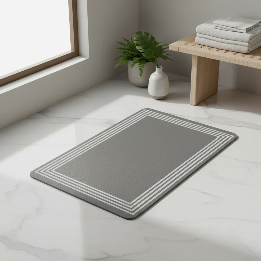 Tapis De Bain Noir 2