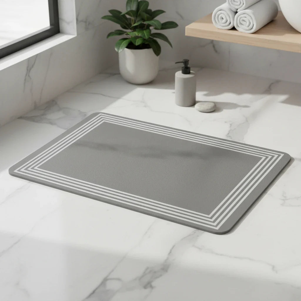 Tapis De Bain Noir 7