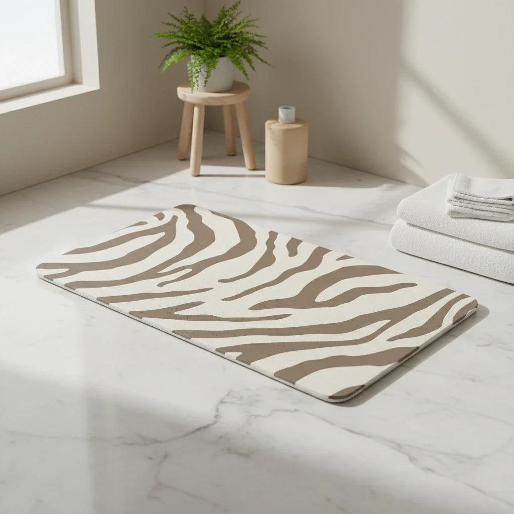 Tapis De Bain Zèbre 5