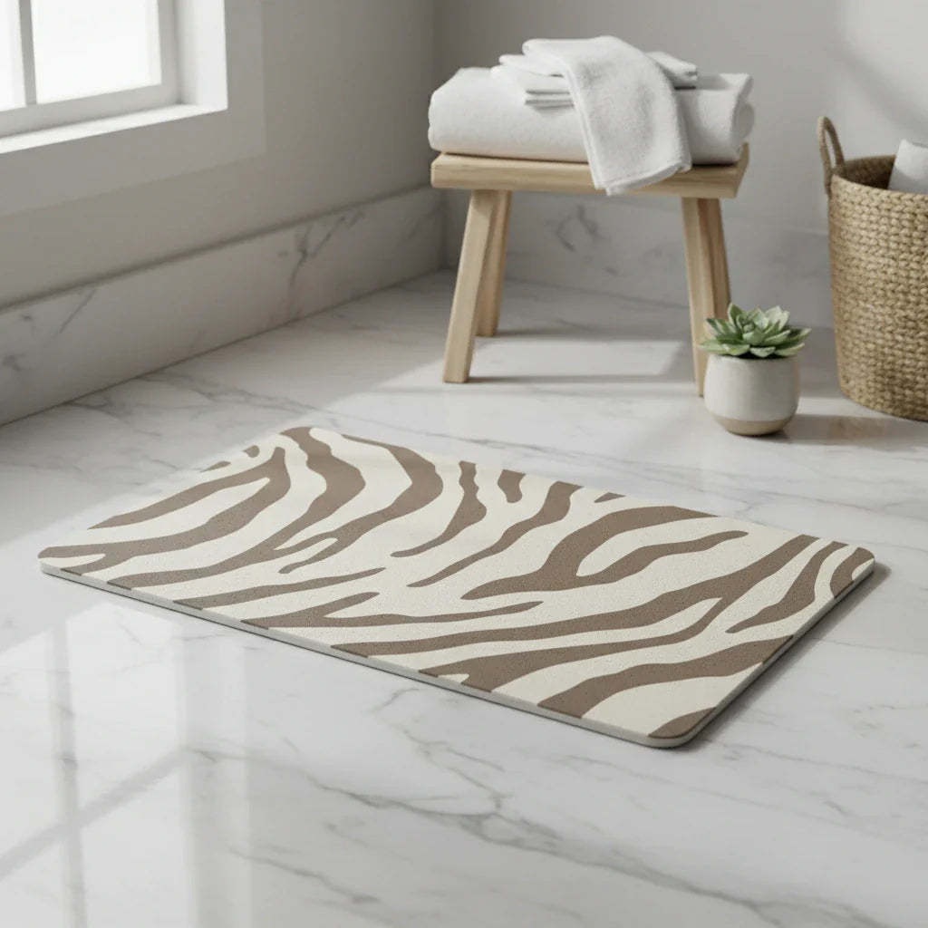 Tapis De Bain Zèbre 2