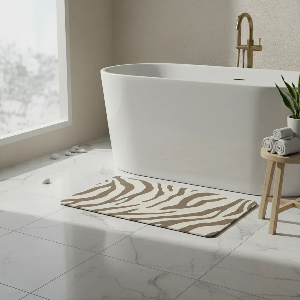 Tapis De Bain Zèbre 7