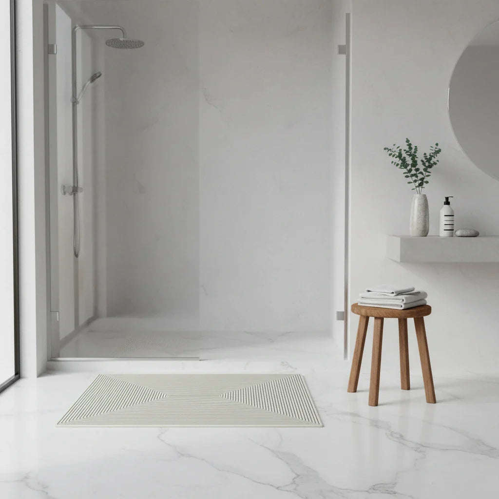 Tapis Diatomite Blanc 5