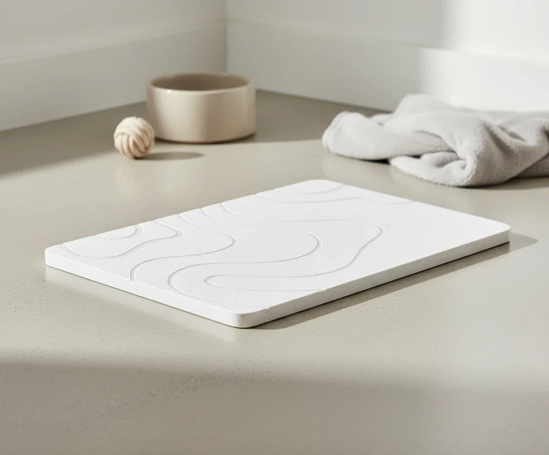 Tapis Diatomite Blanc Pour Animaux 4